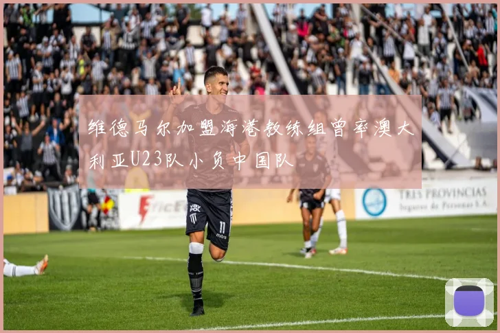 维德马尔加盟海港教练组曾率澳大利亚U23队小负中国队